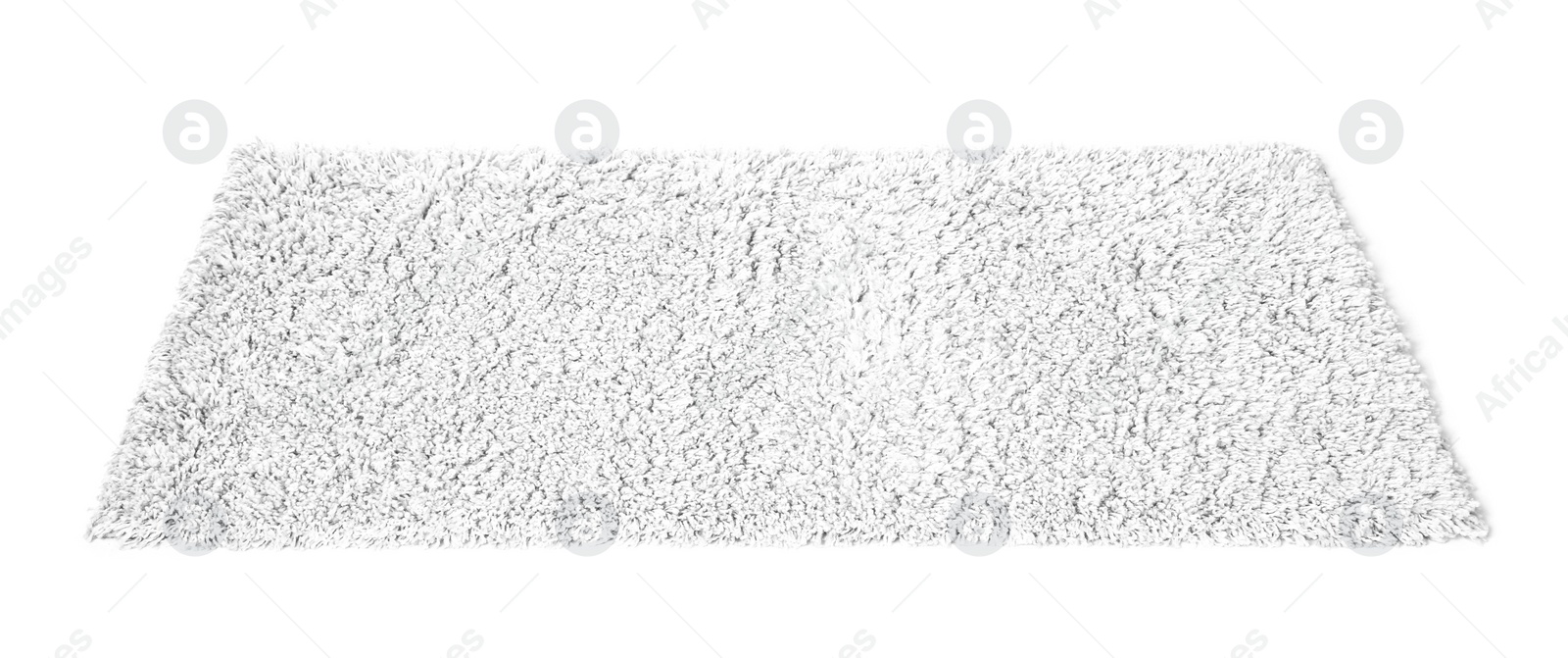 Photo of Light carpet on white background