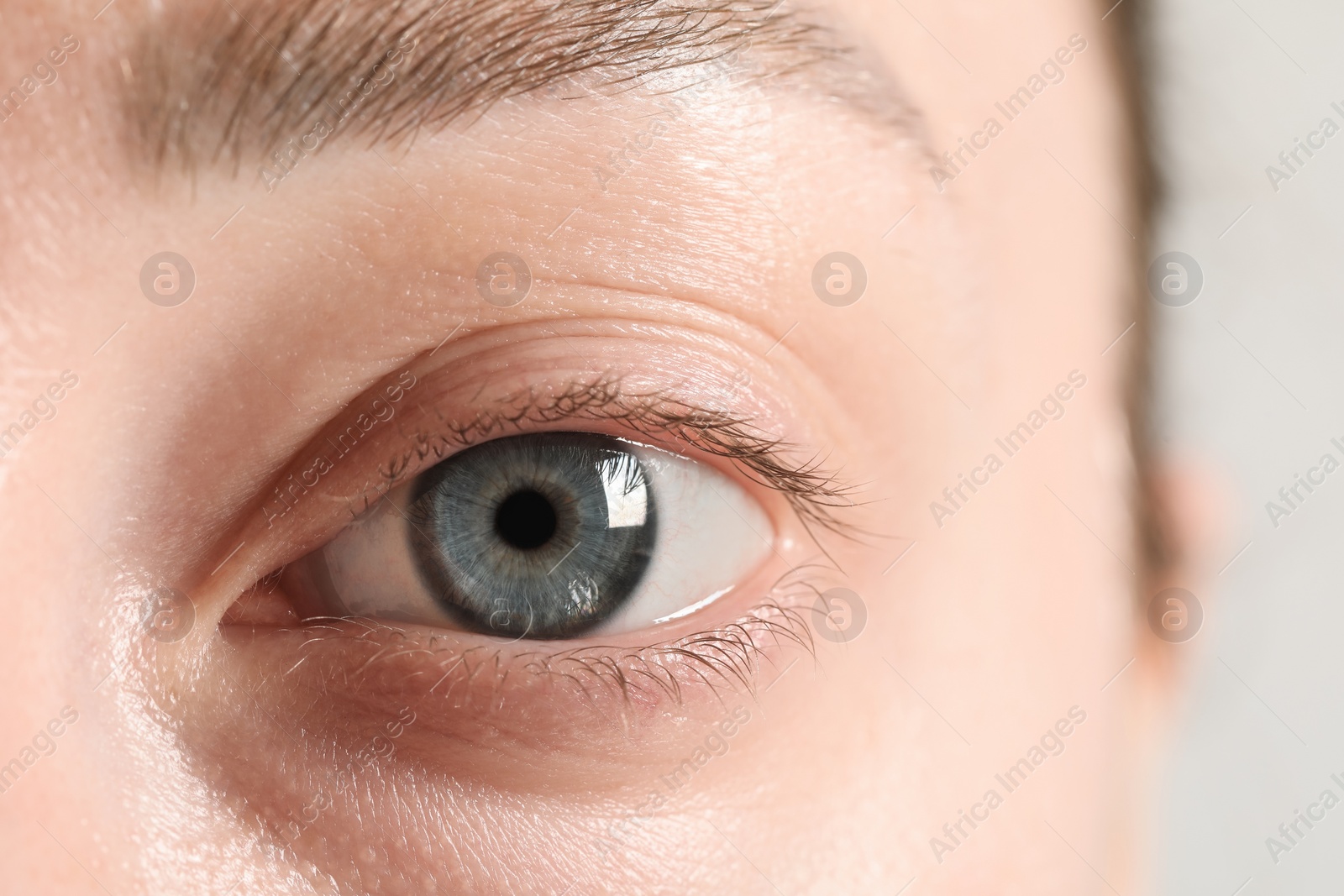 Photo of Macro photo of woman with beautiful eyes