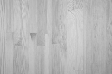 Image of White wooden surface as background, top view