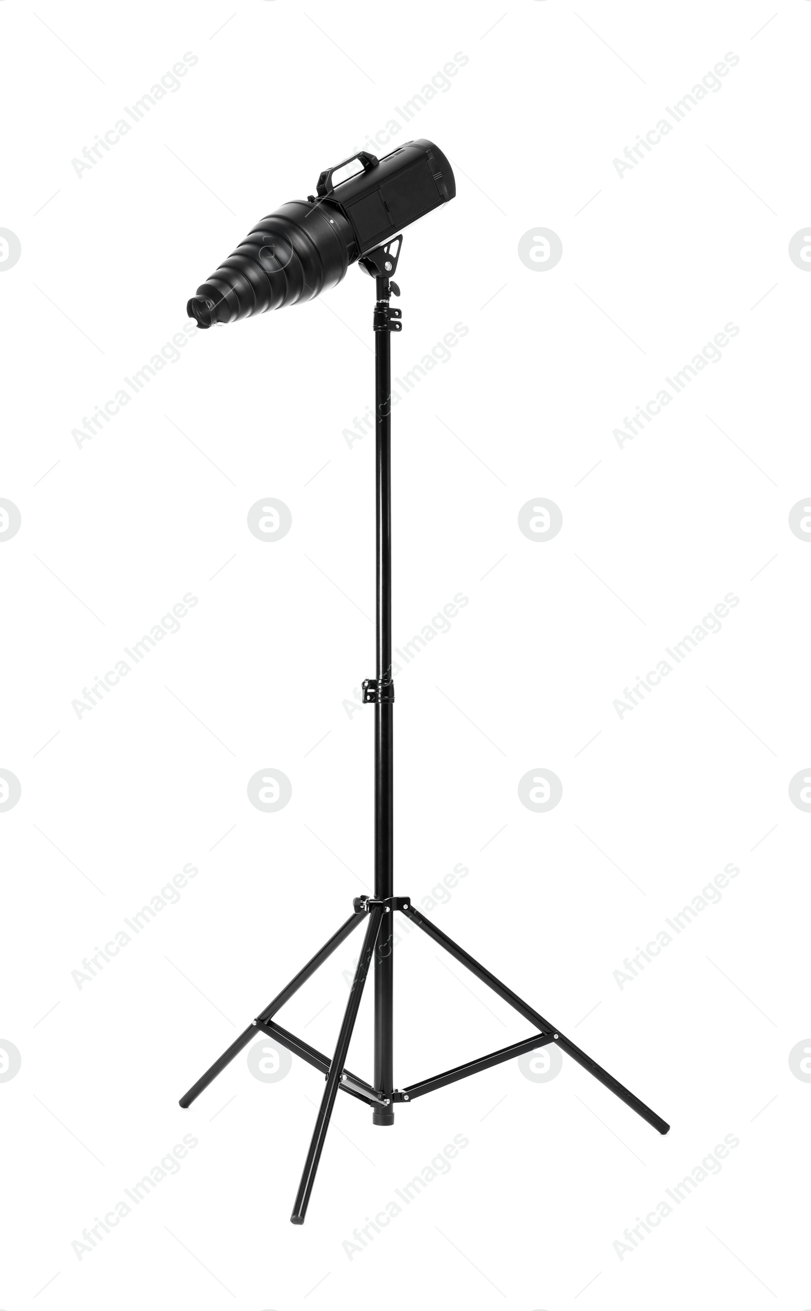 Photo of Studio lighting on white background. Food photography