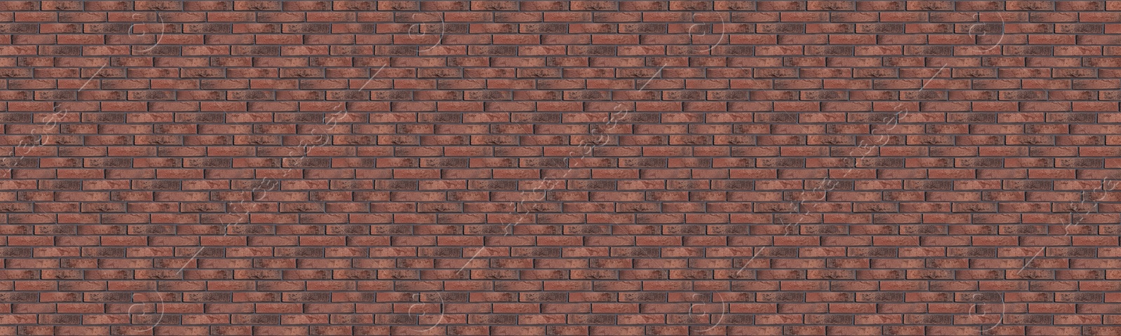 Image of Rough brick wall as background. Banner design