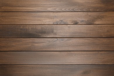 Photo of Texture of wooden surface as background, top view