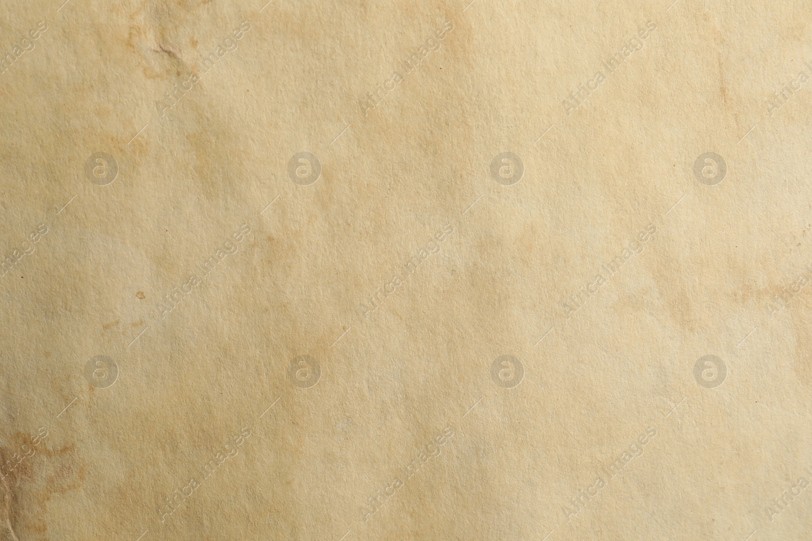 Photo of Texture of old paper as background, top view