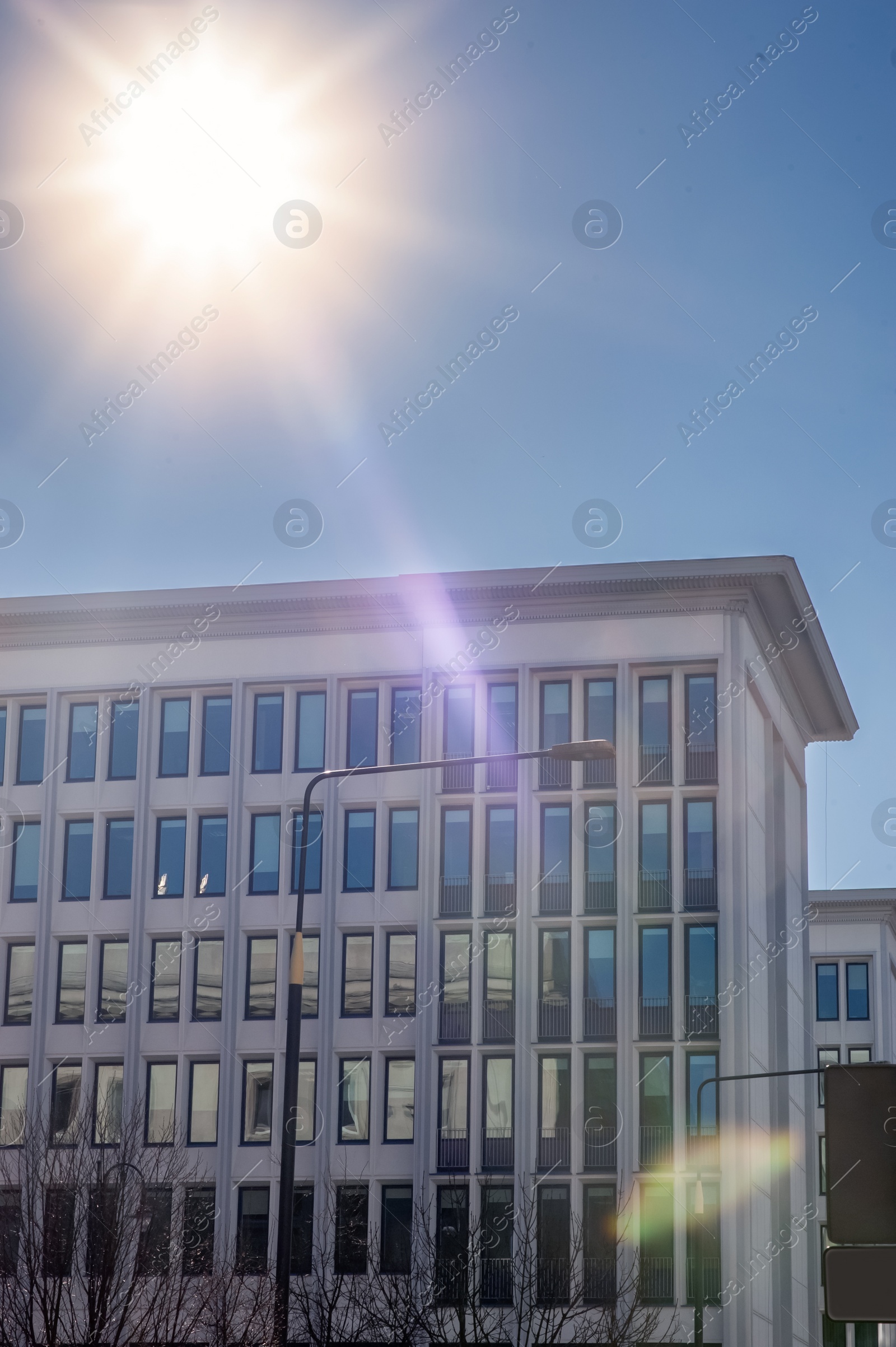 Photo of Beautiful view of modern buildings on sunny day