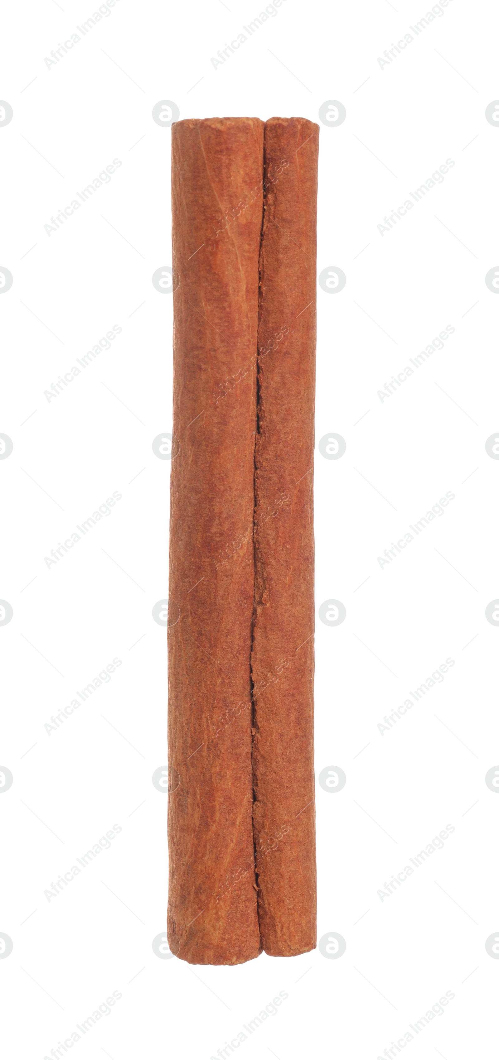 Photo of Dry aromatic cinnamon stick isolated on white