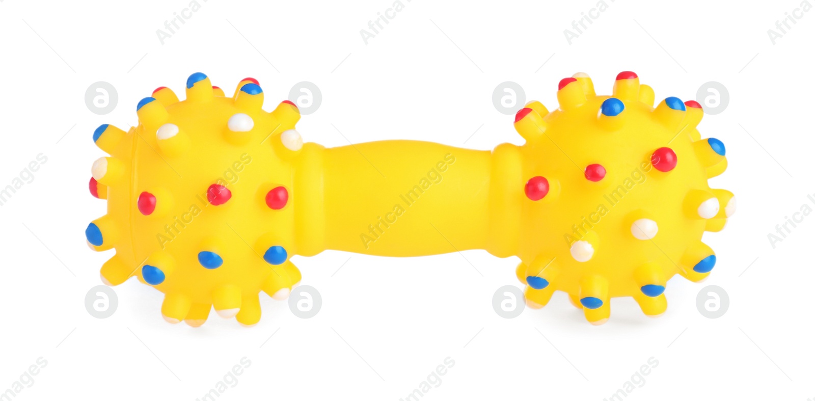 Photo of Toy for dog on white background. Pet care
