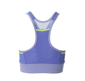 Purple women's top isolated on white. Sports clothing
