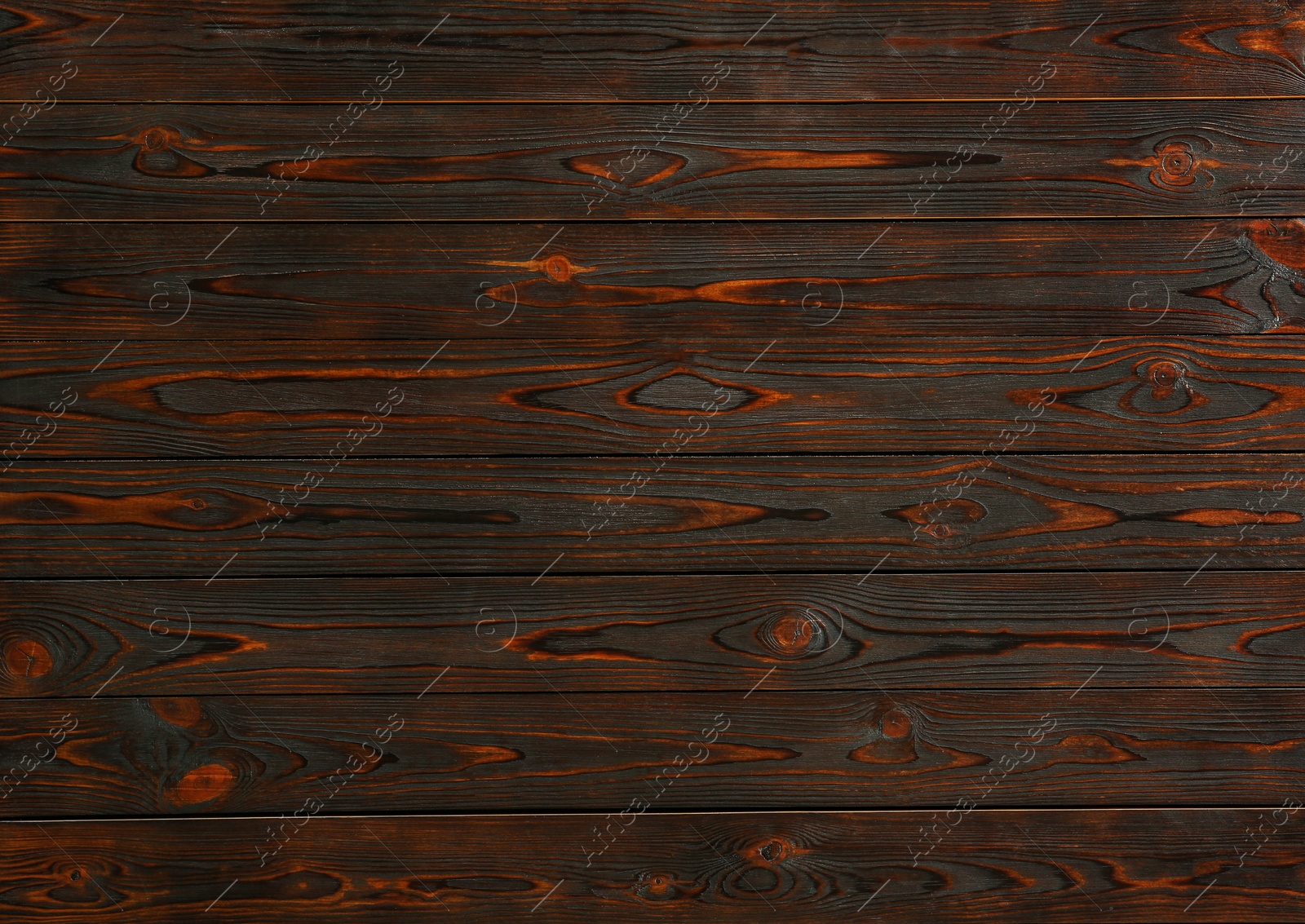 Photo of Texture of wooden surface as background, top view