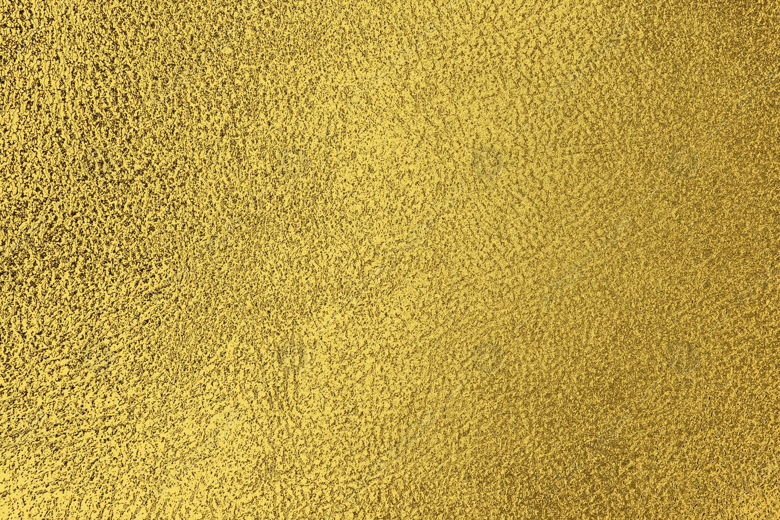 Image of Golden textured surface as background, closeup view