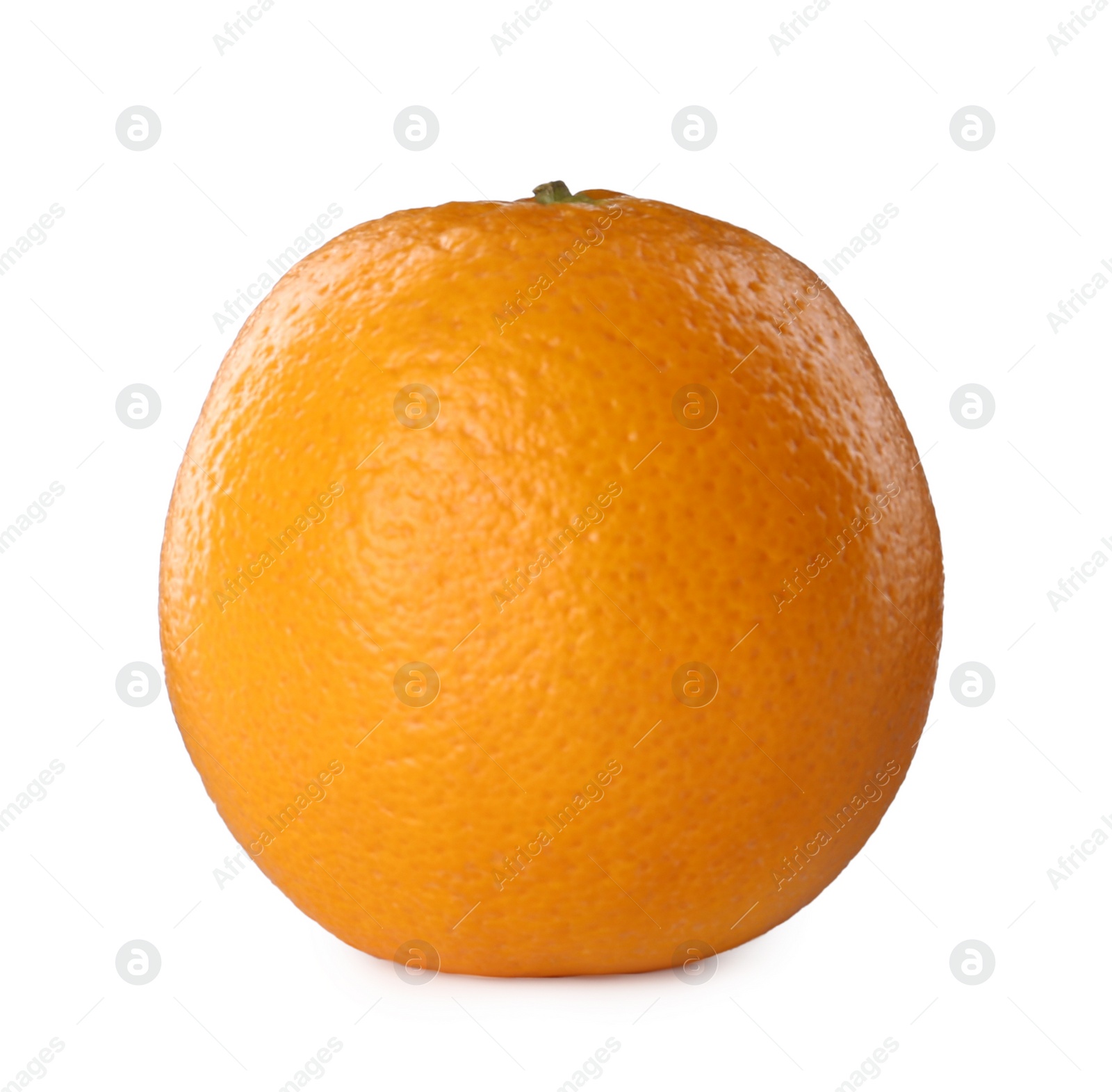 Photo of Delicious fresh ripe orange isolated on white
