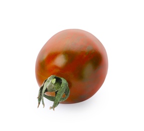 Photo of Fresh red grape tomato on white background