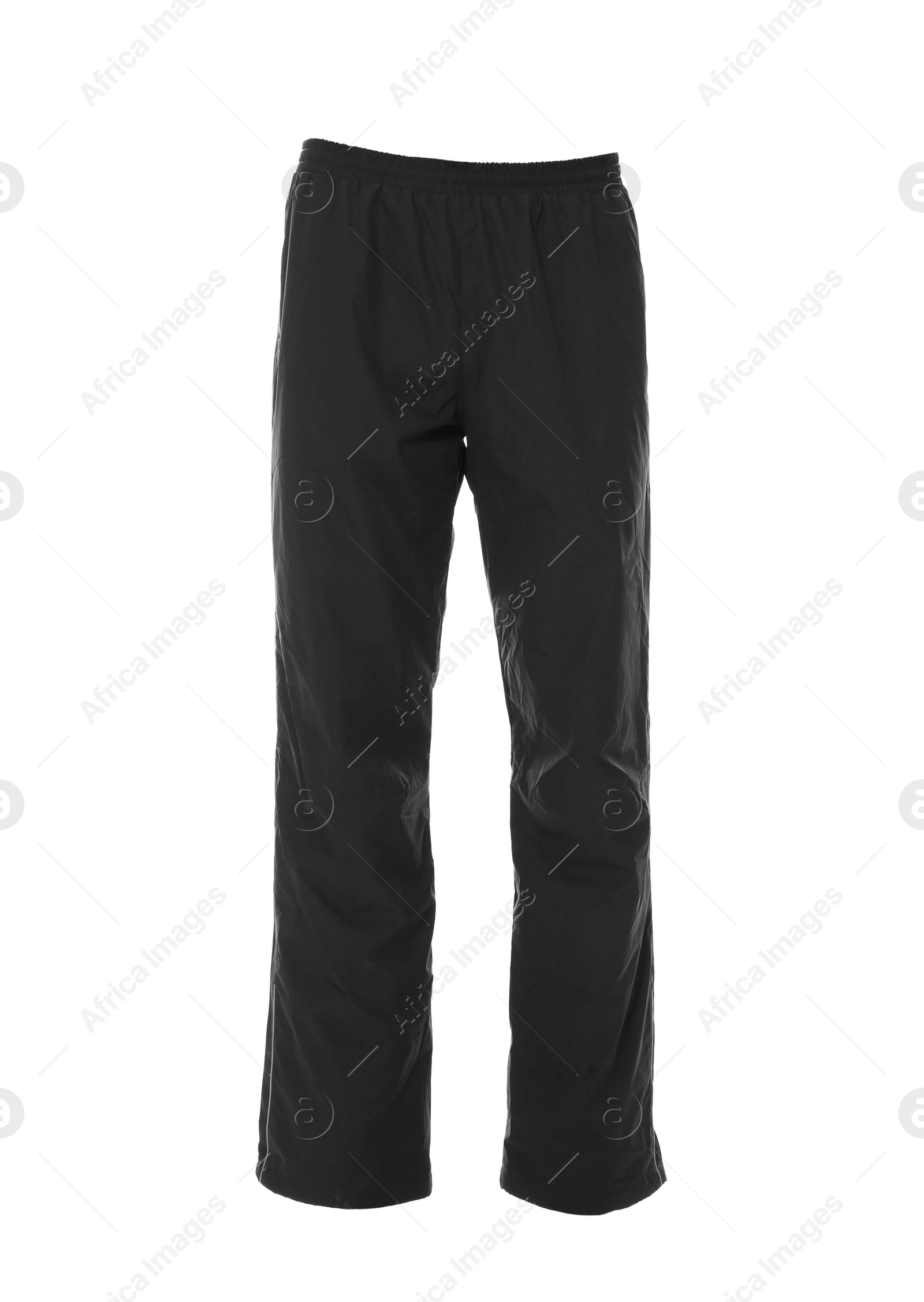 Photo of Ski pants isolated on white. Winter sport clothes