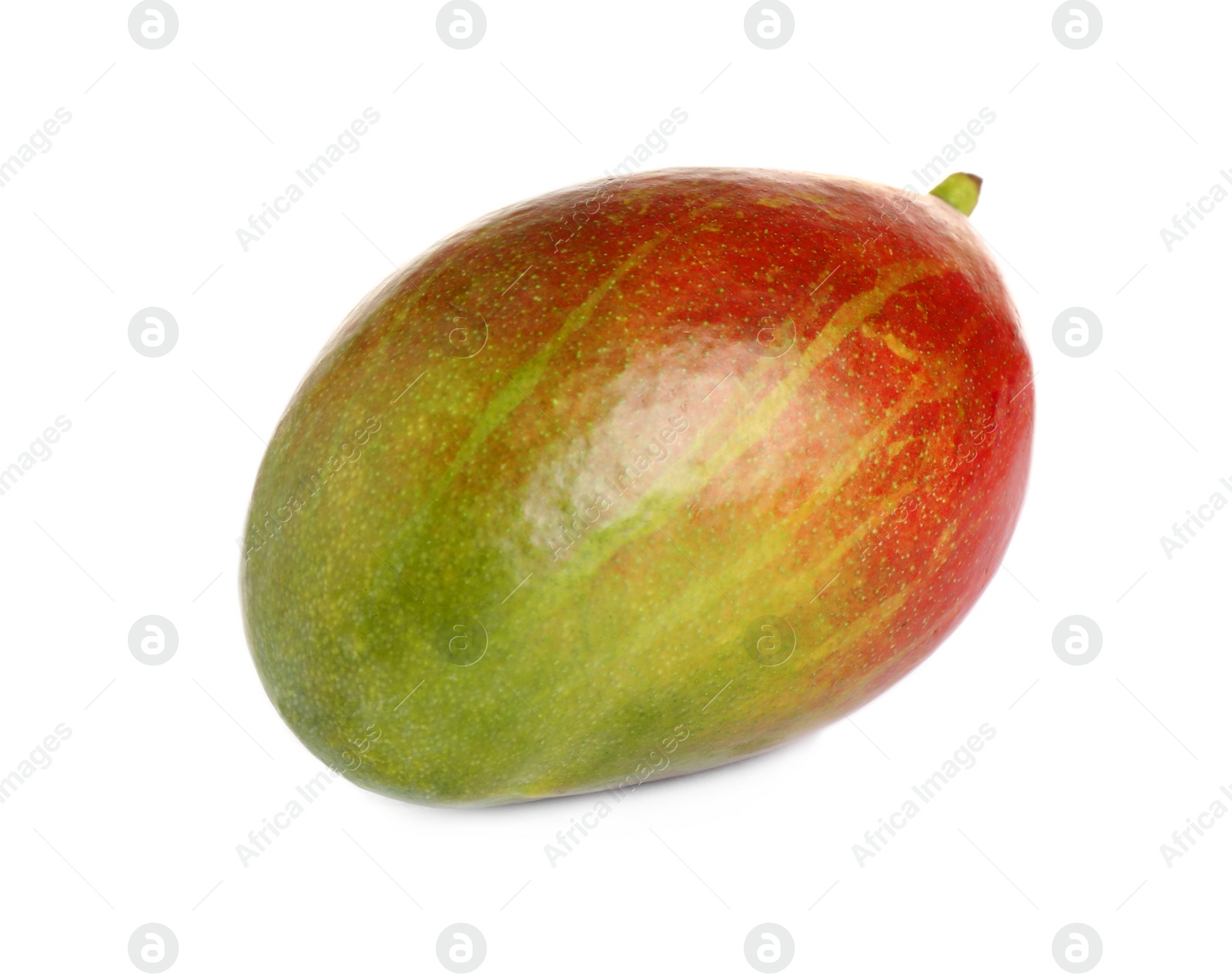 Photo of Delicious ripe juicy mango isolated on white