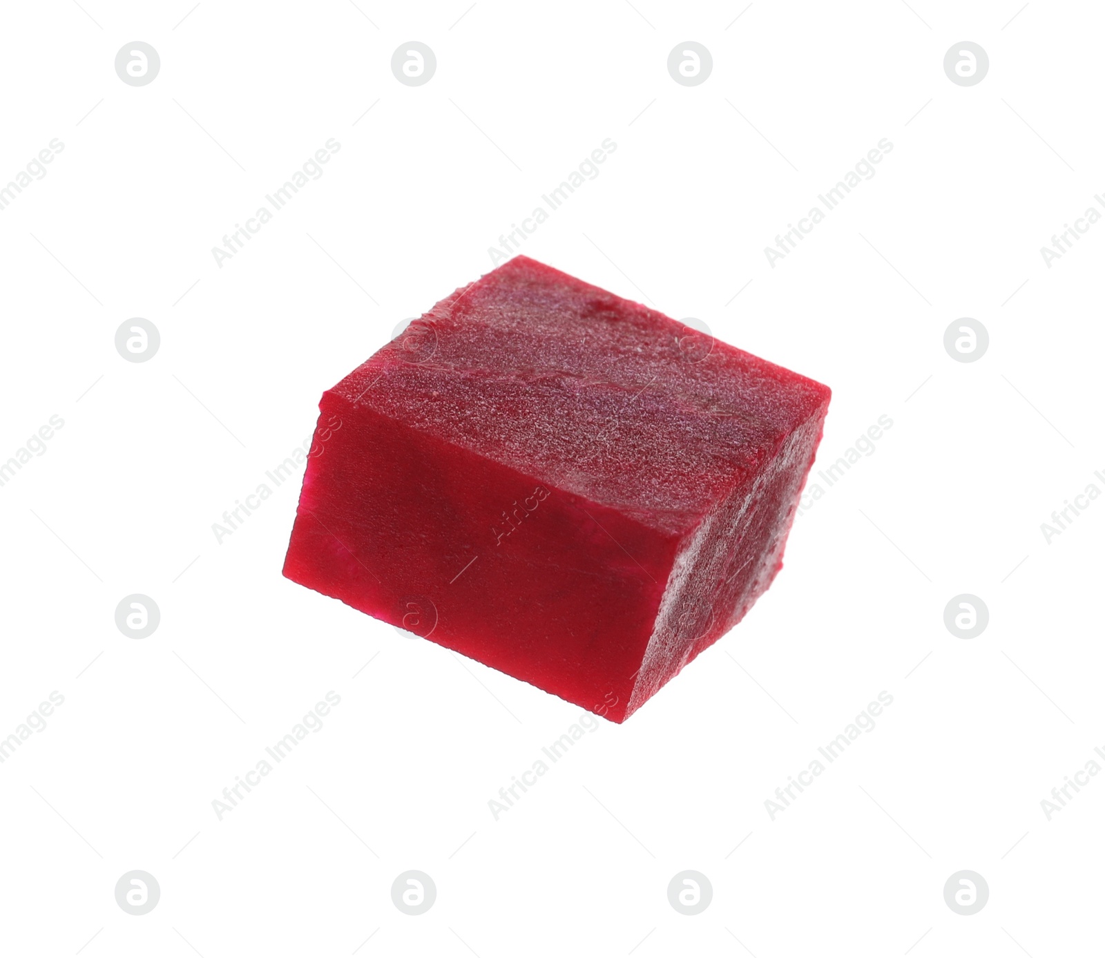 Photo of Piece of fresh red beet isolated on white