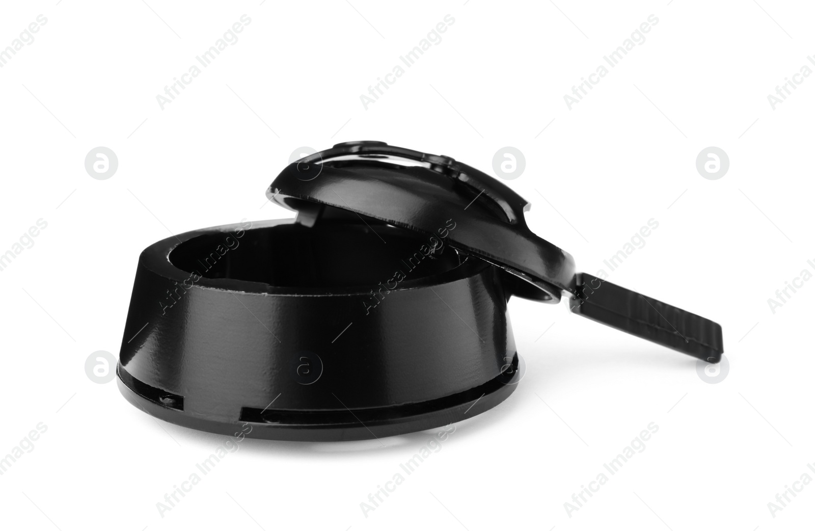 Photo of Empty hookah charcoal holder isolated on white