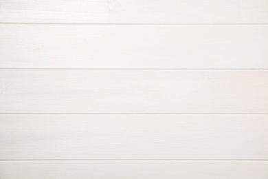Photo of White wooden surface for photography, top view. Stylish photo background