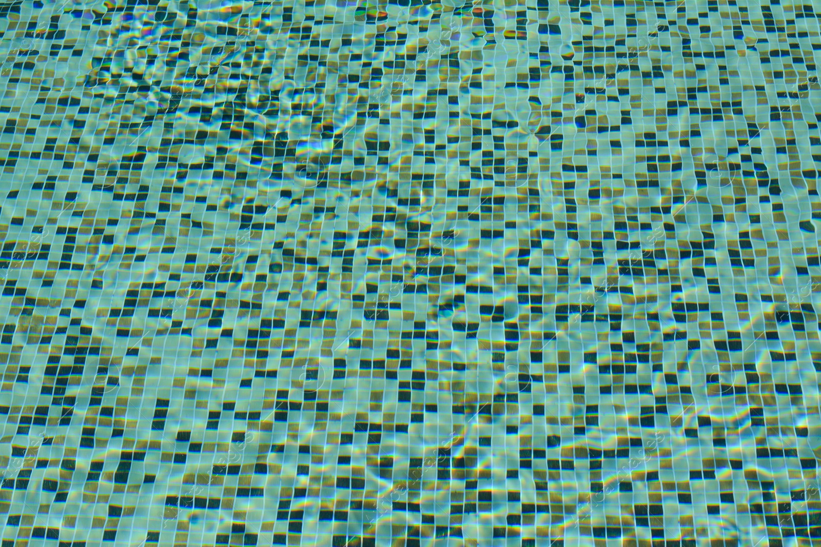 Photo of View of cool clear water in swimming pool
