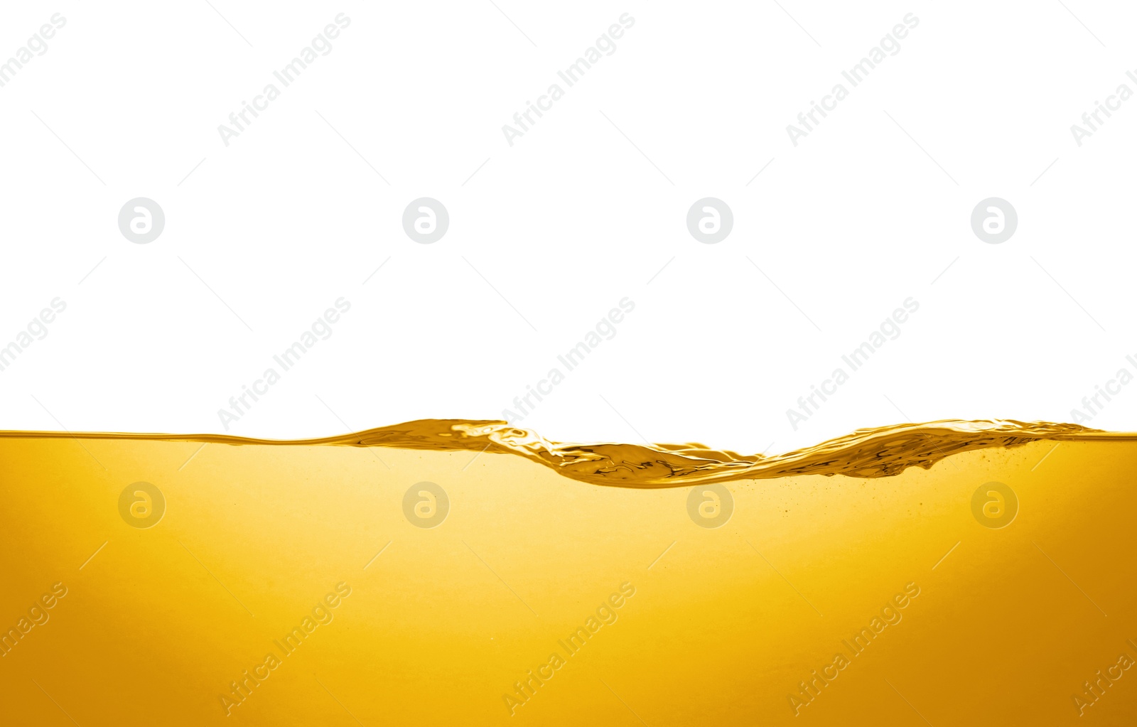 Image of Natural organic cooking oil on white background