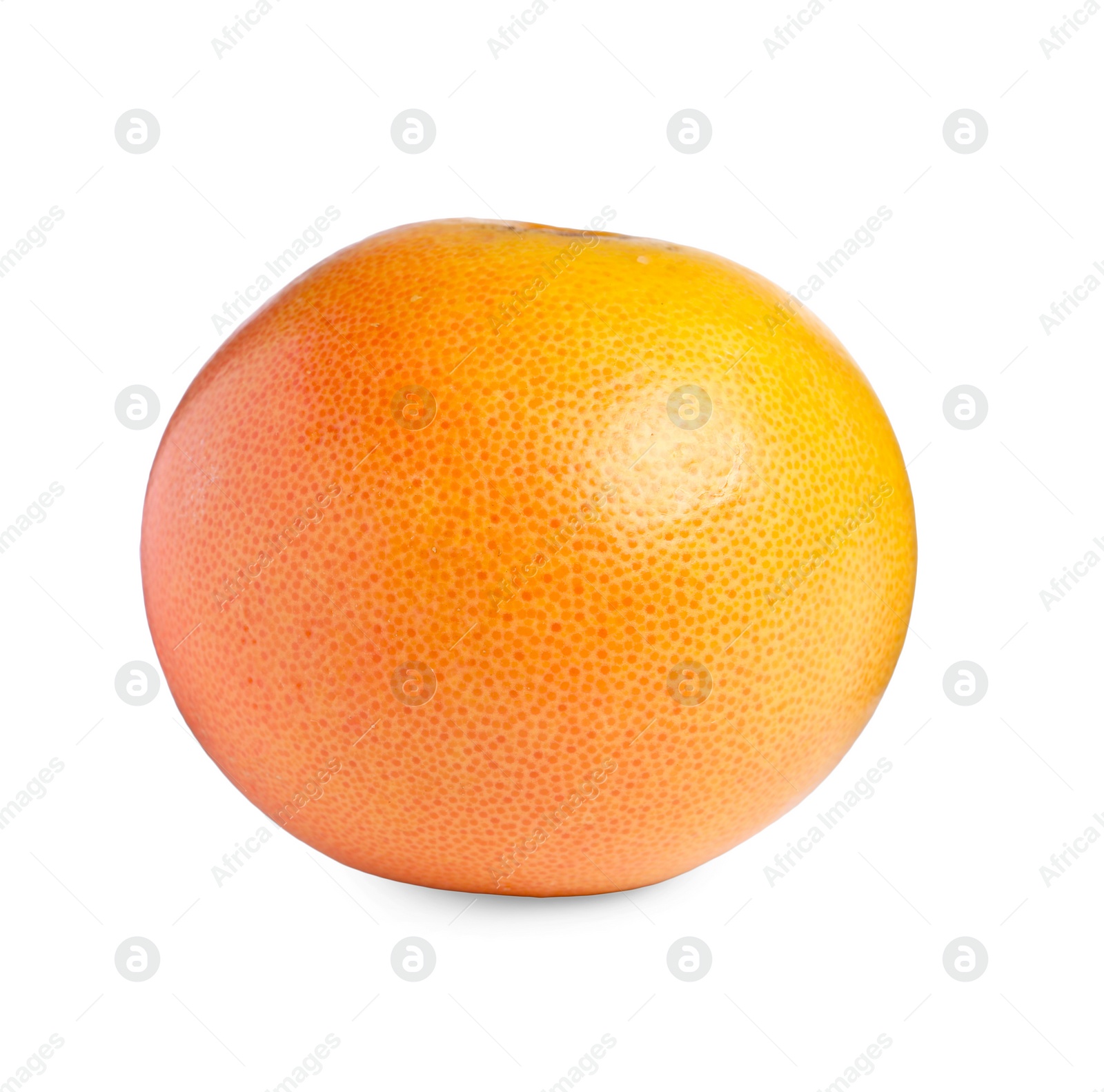 Photo of Citrus fruit. Whole fresh grapefruit isolated on white