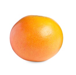 Citrus fruit. Whole fresh grapefruit isolated on white