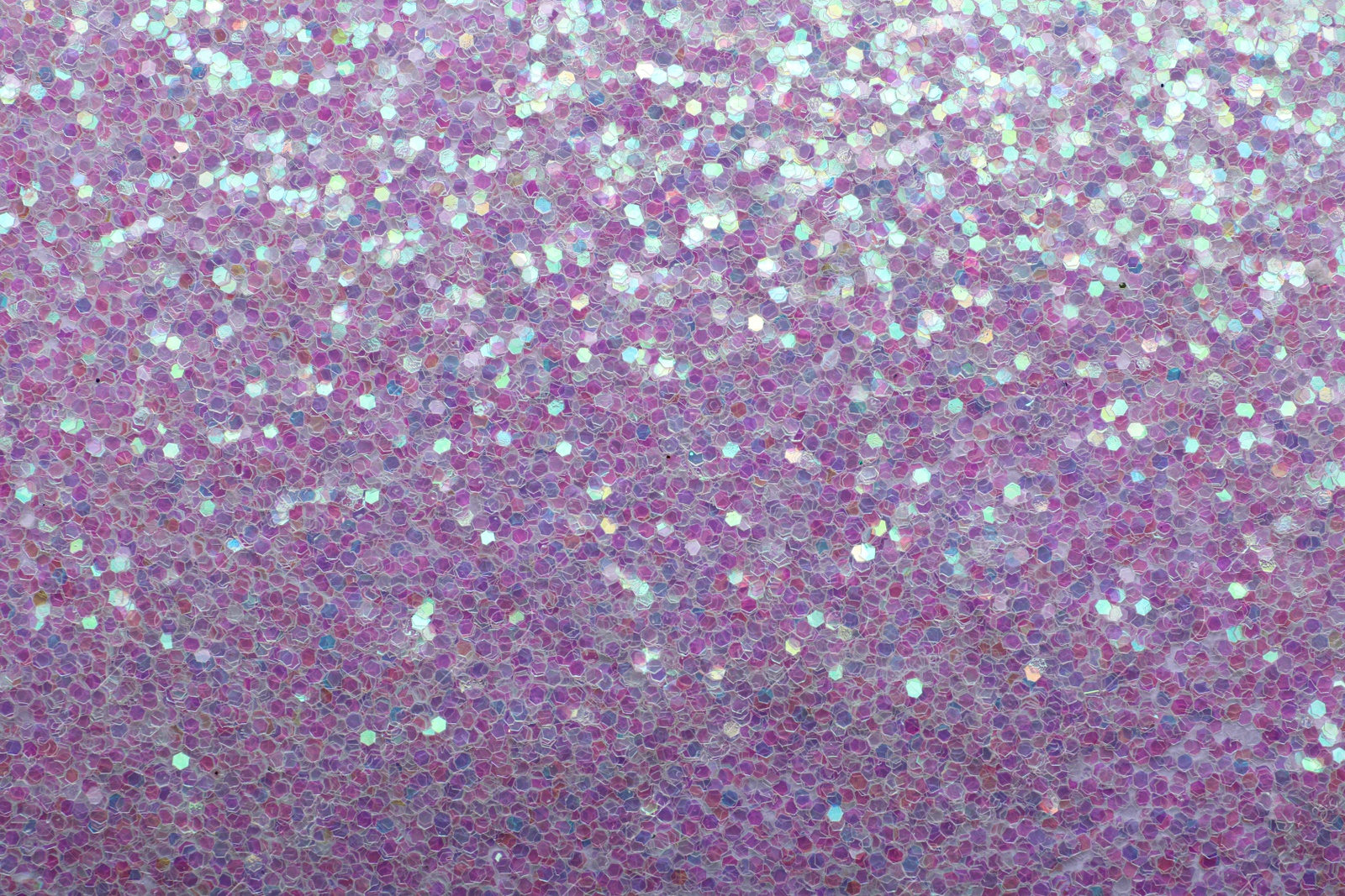 Photo of Beautiful shiny lilac glitter as background, closeup