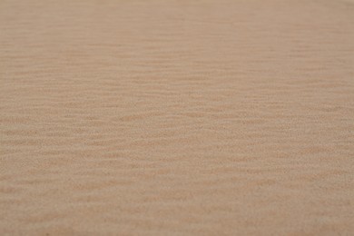 Photo of Closeup view of clean beach sand outdoors