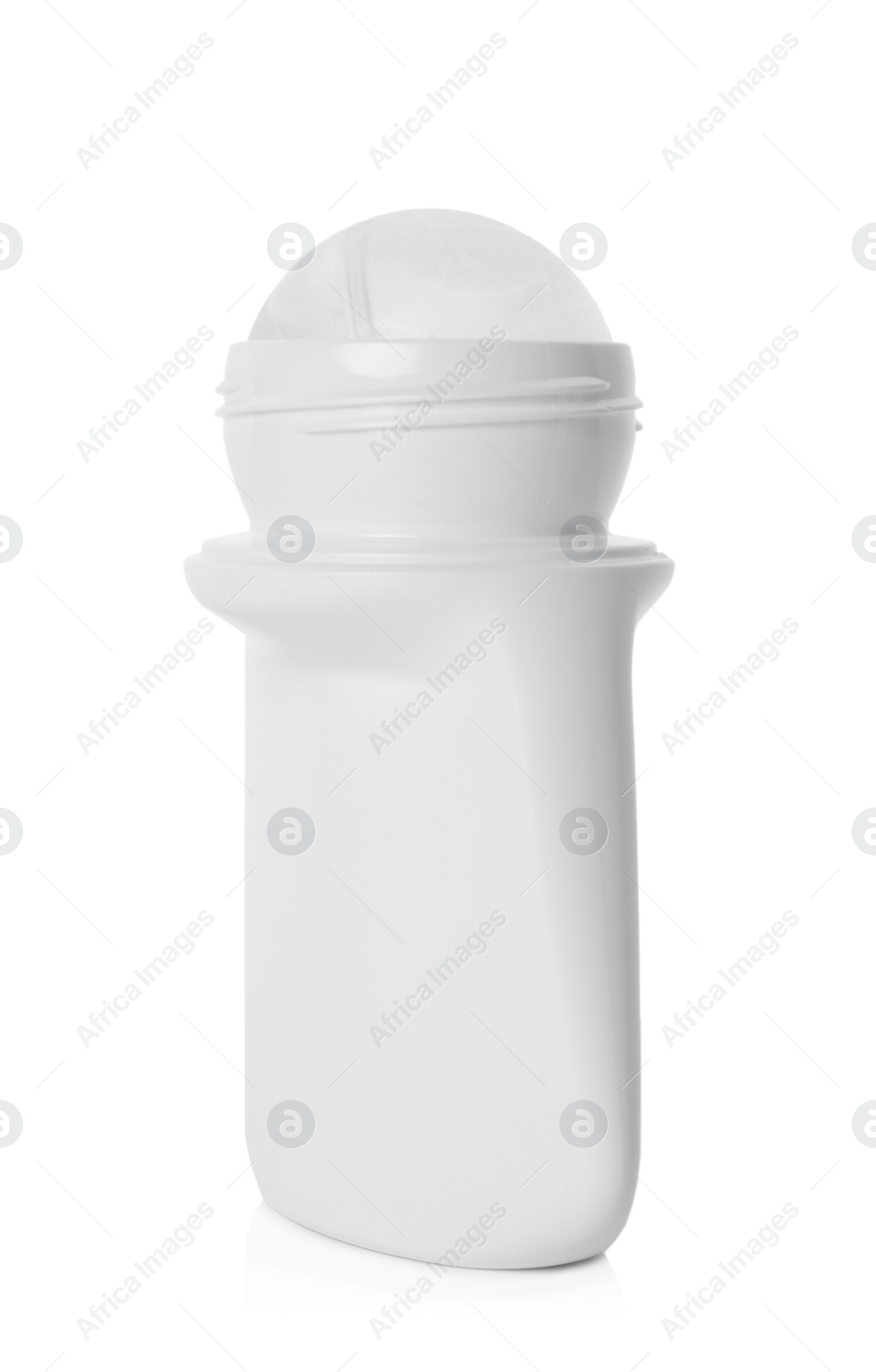 Photo of One roll-on deodorant isolated on white. Personal care product