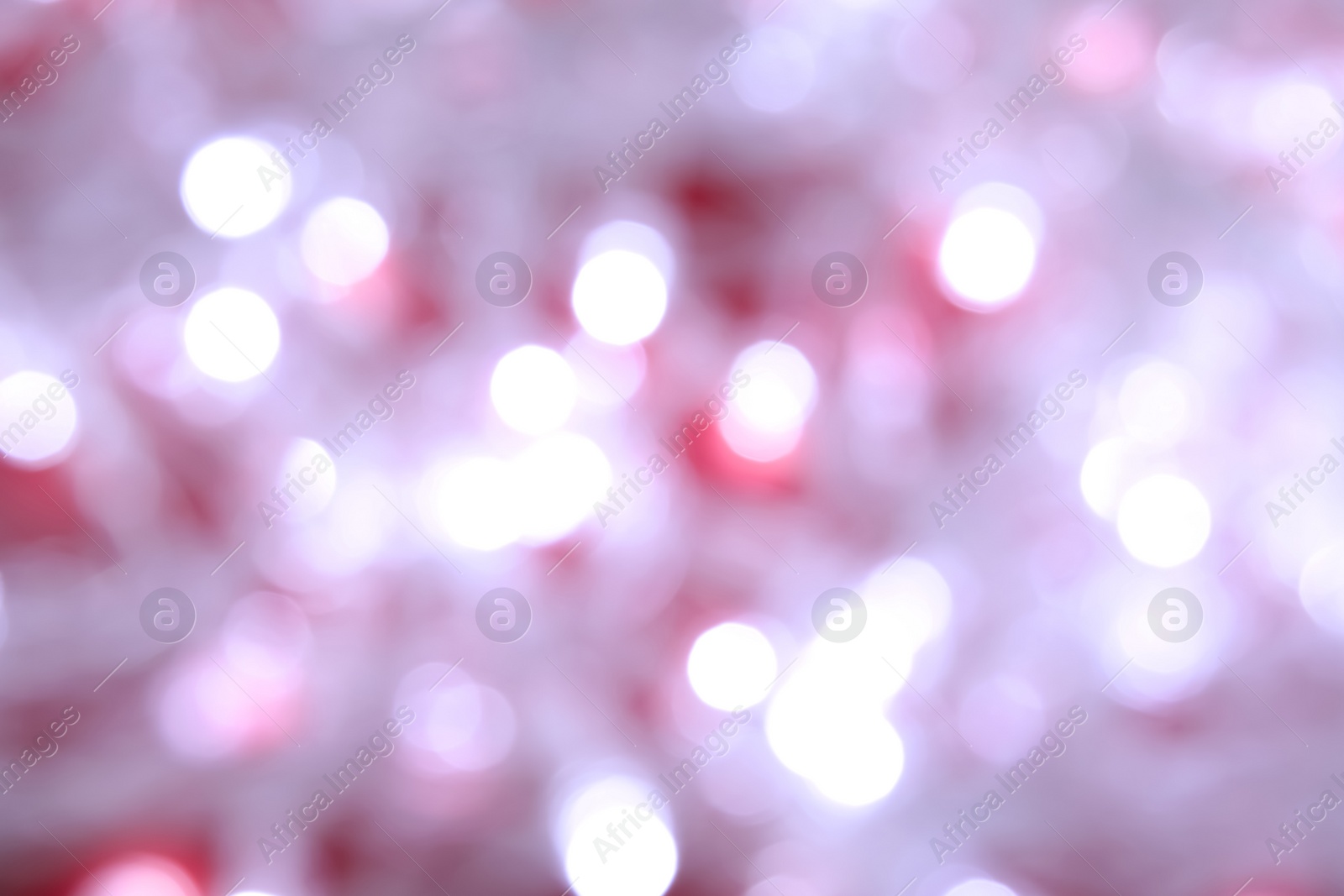 Photo of Blurred view of beautiful Christmas lights. Festive background