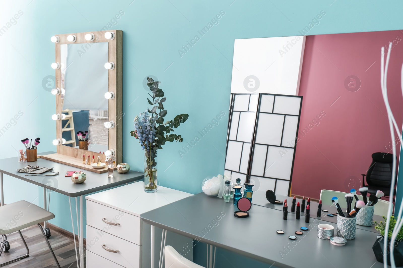 Photo of Interior of modern makeup room