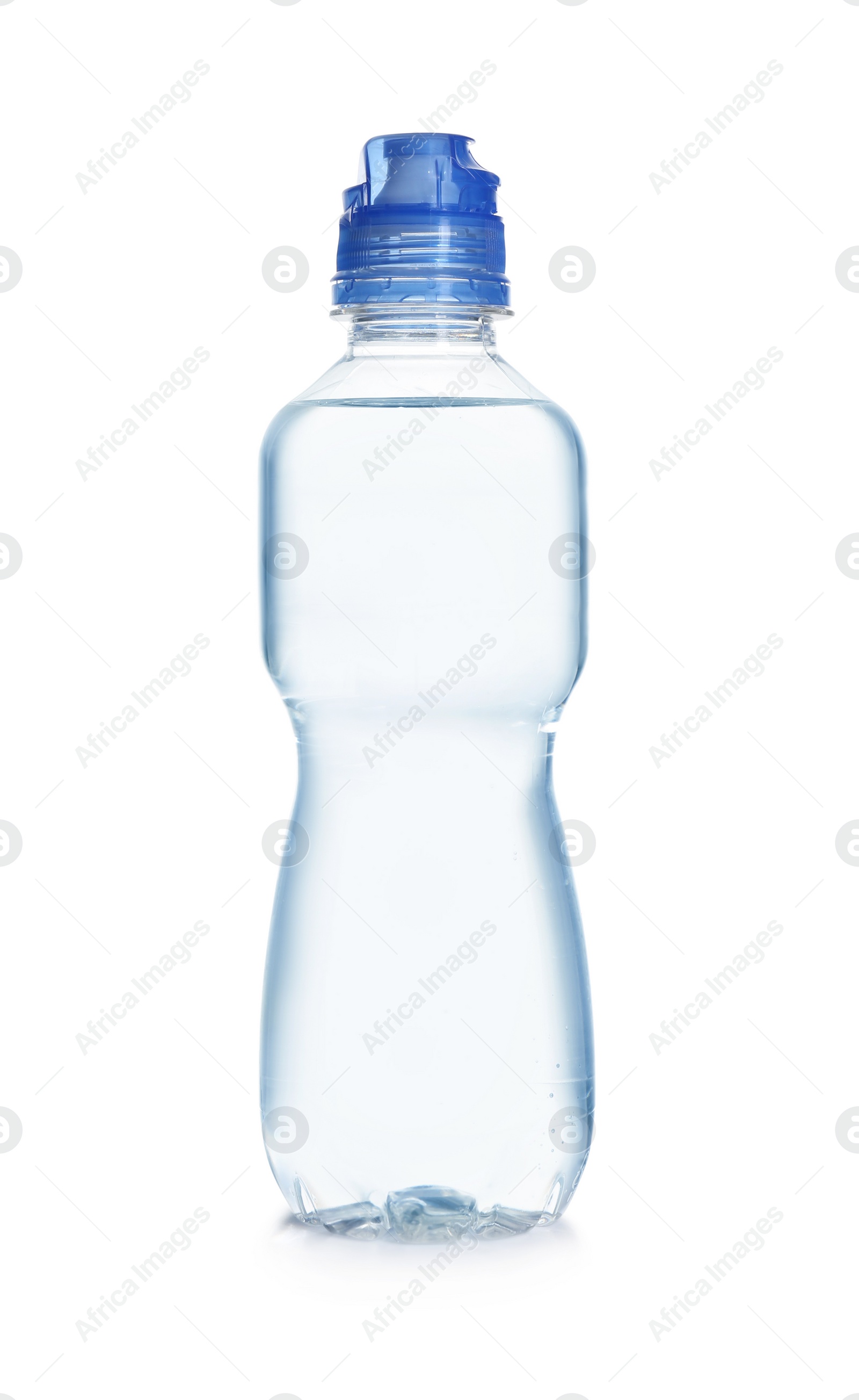 Photo of Plastic bottle of pure water isolated on white