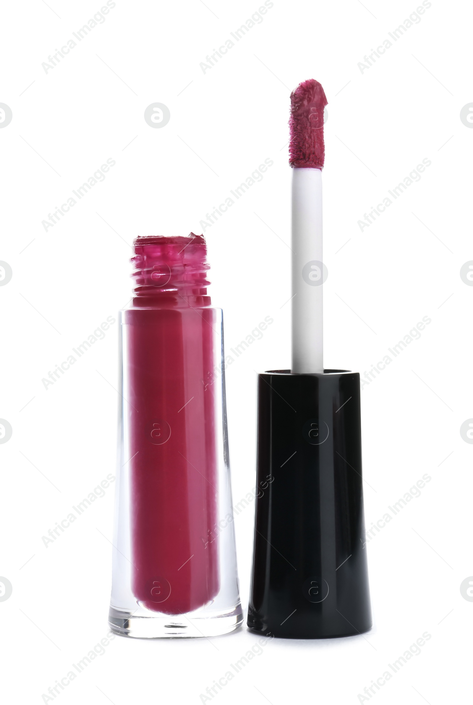 Photo of Lip gloss on white background