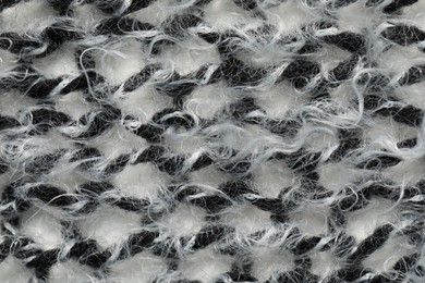 Photo of Texture of soft fabric as background, top view