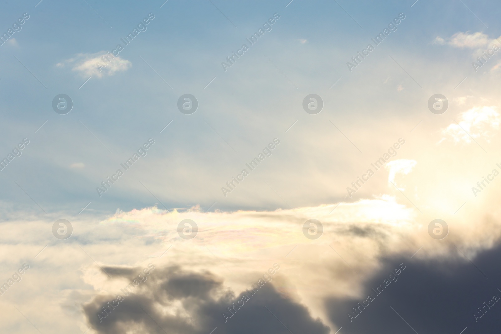 Photo of Picturesque view of beautiful sky with clouds