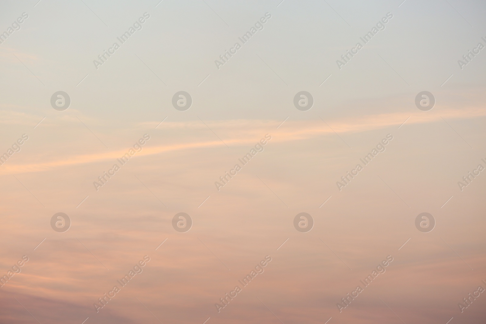 Photo of Picturesque view of beautiful sky at sunset