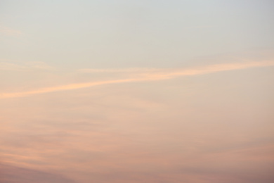 Photo of Picturesque view of beautiful sky at sunset