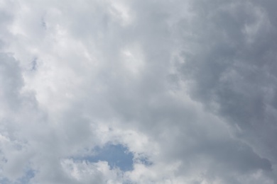 Beautiful view of sky with rain clouds