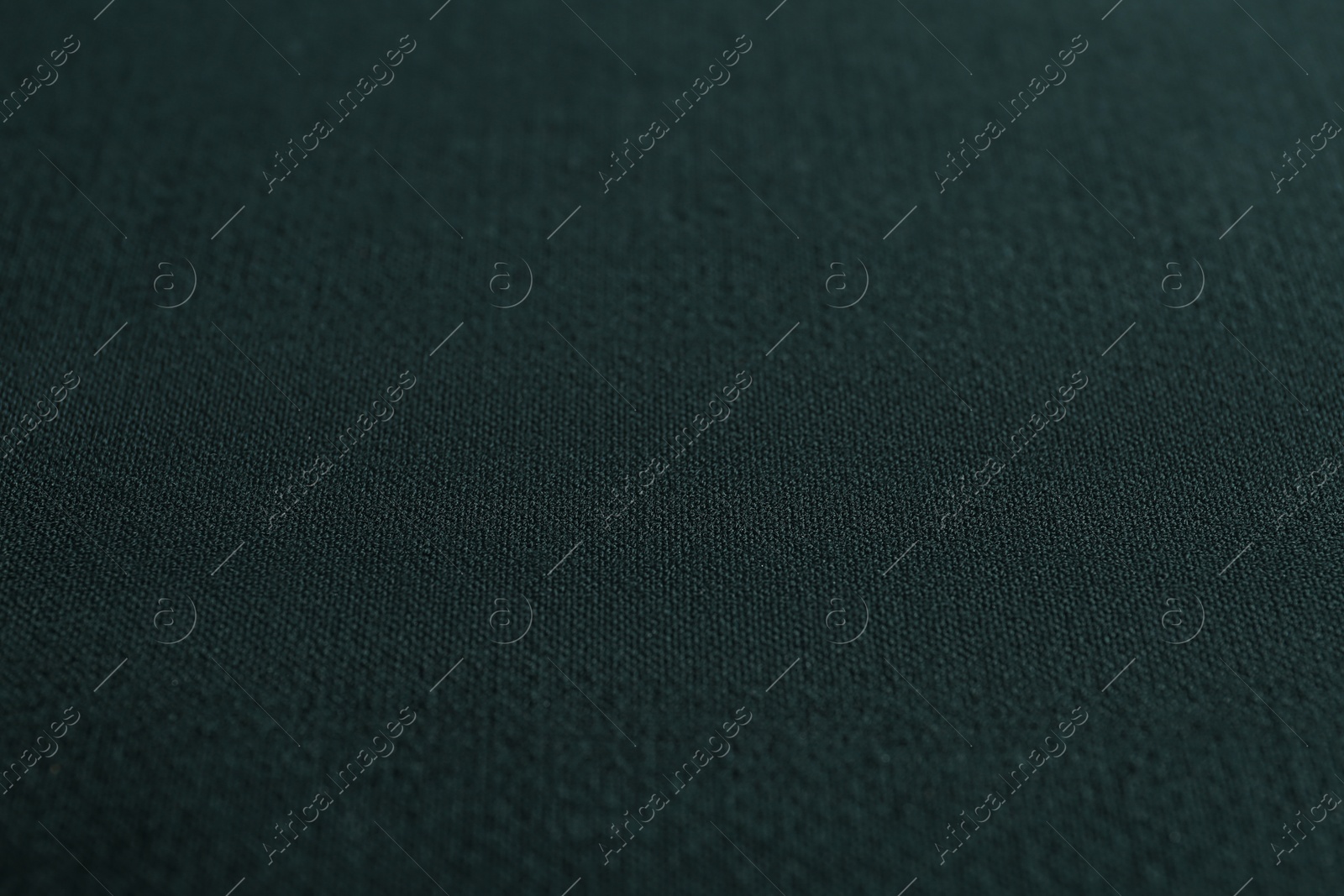 Photo of Texture of beautiful dark fabric as background, closeup