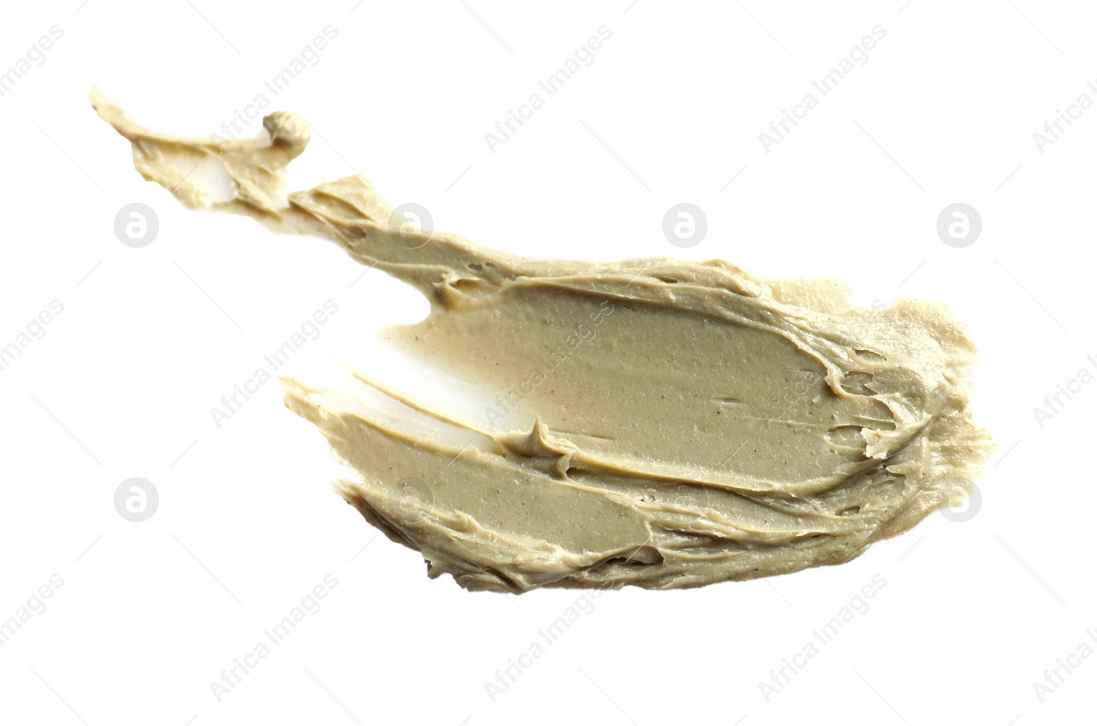 Photo of Sample of facial mask isolated on white, top view