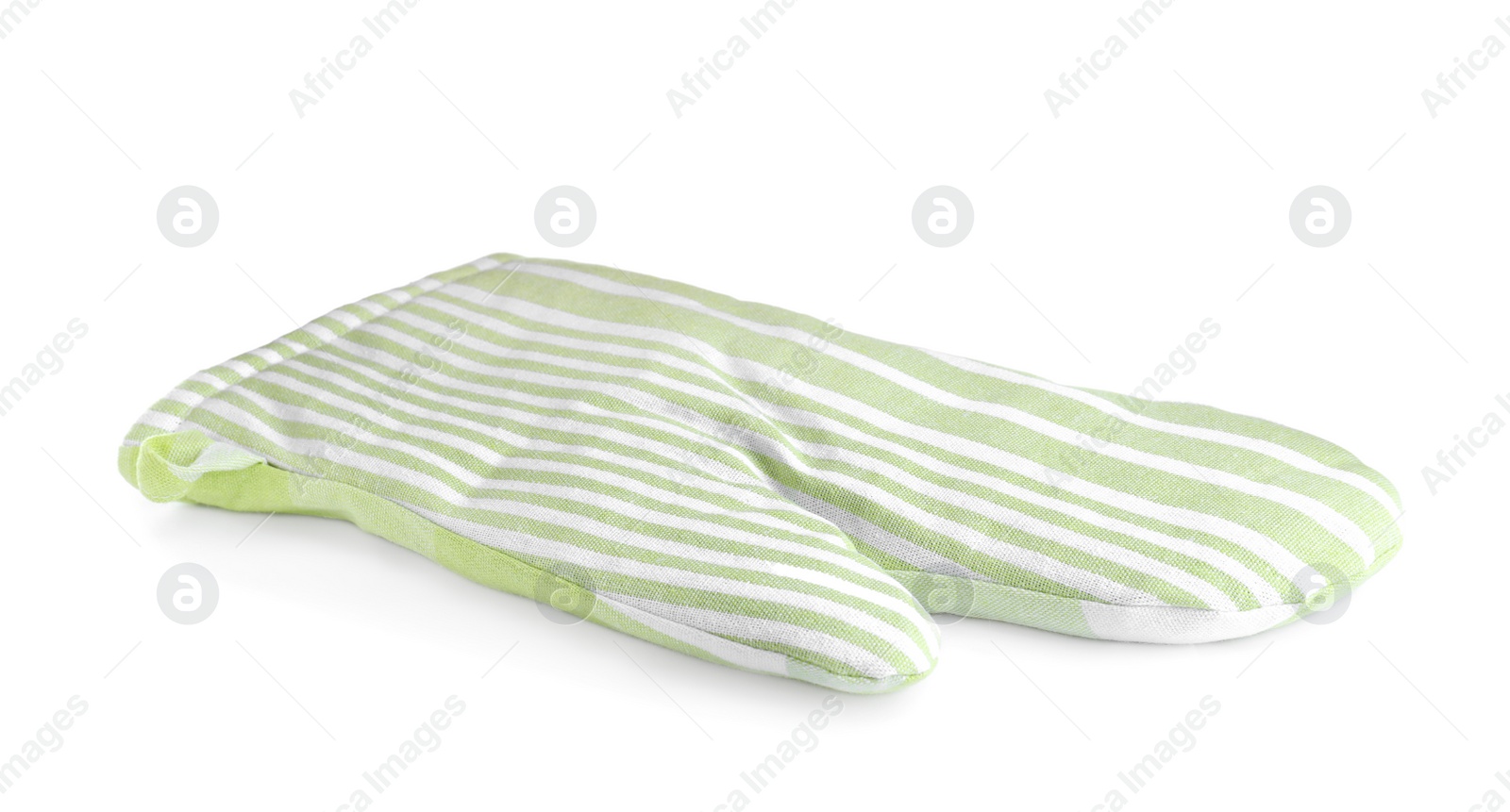 Photo of Oven glove for hot dishes isolated on white