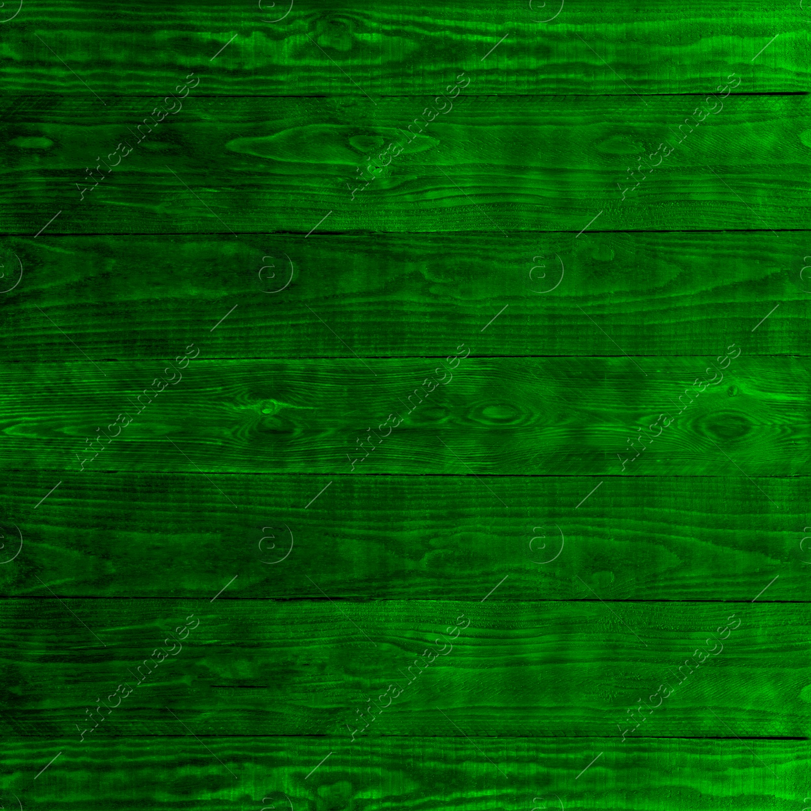 Image of St. Patrick day. Green wooden surface as background