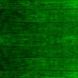 Image of St. Patrick day. Green wooden surface as background