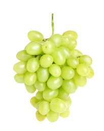 Bunch of fresh ripe juicy grapes isolated on white