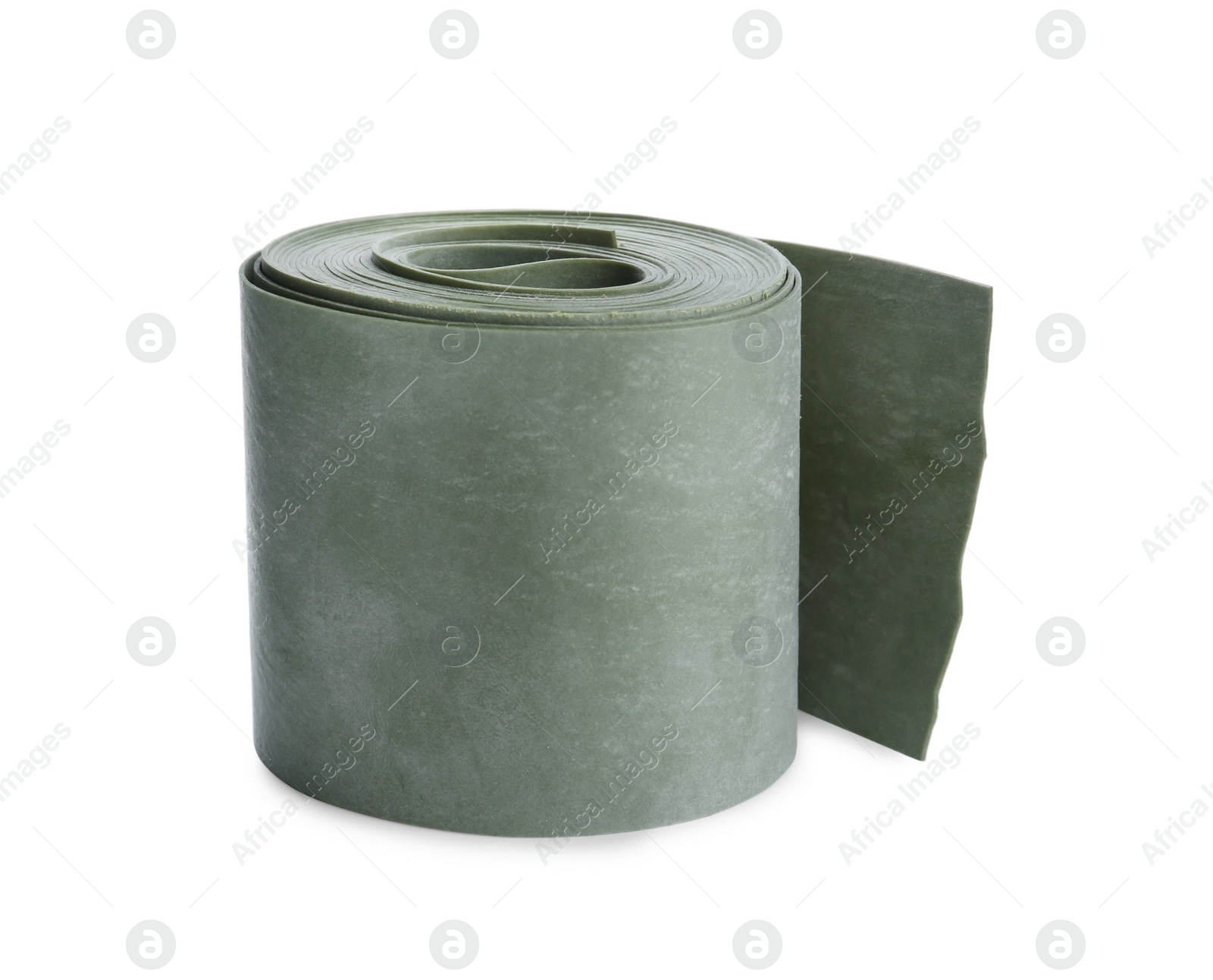 Photo of Medical bandage roll isolated on white. First aid item