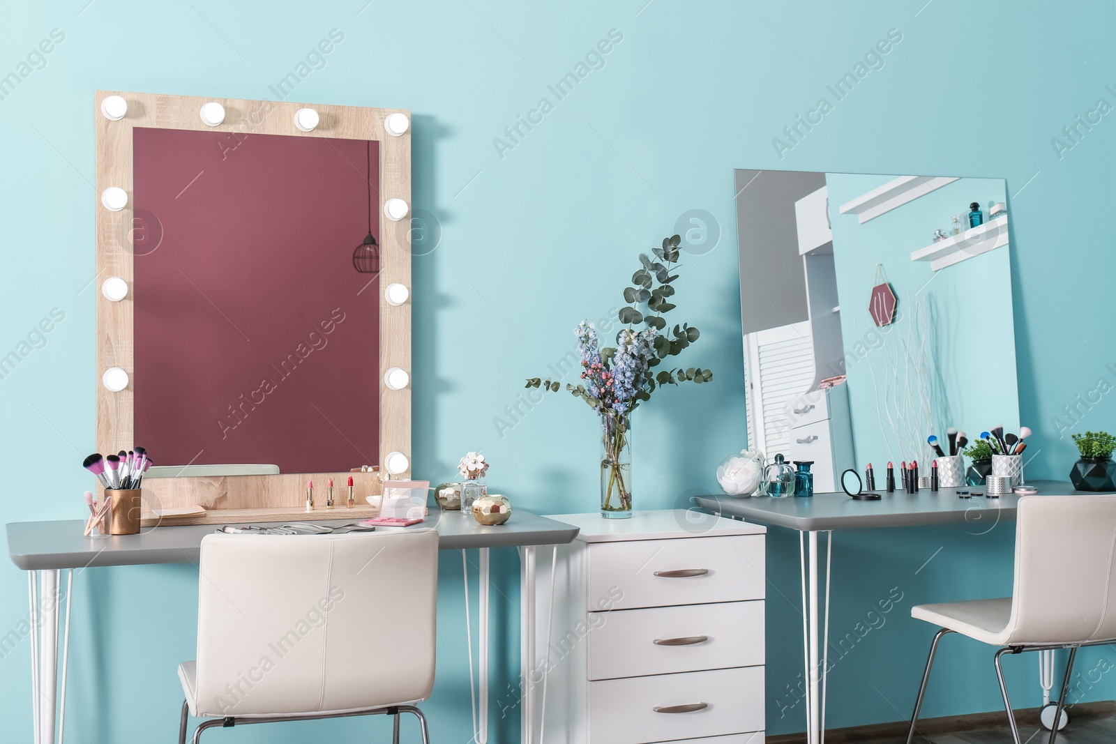 Photo of Interior of modern makeup room