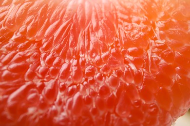 Tasty fresh pomelo fruit as background, closeup