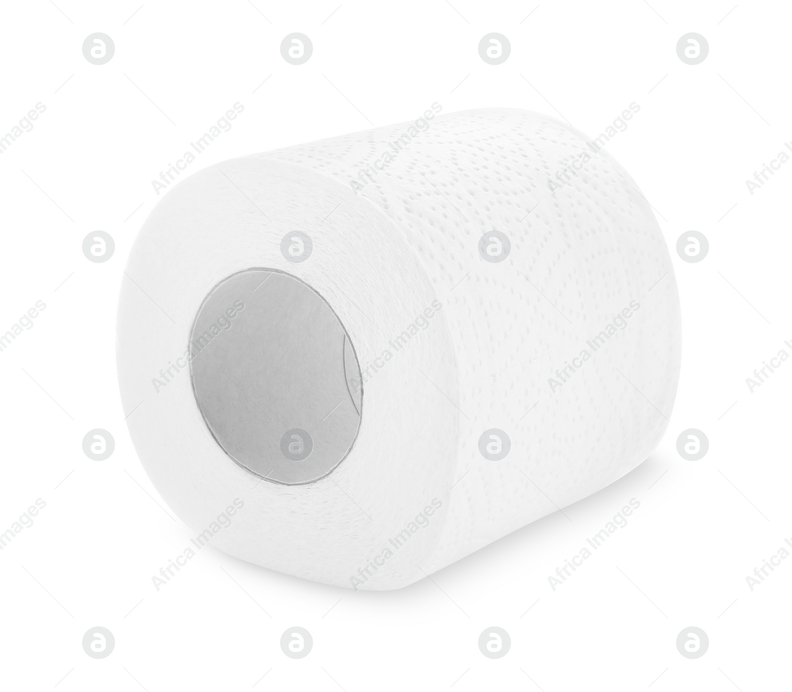 Photo of Roll of toilet paper isolated on white