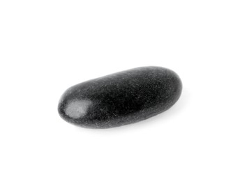 Photo of Raw black bean on white background. Vegetable planting