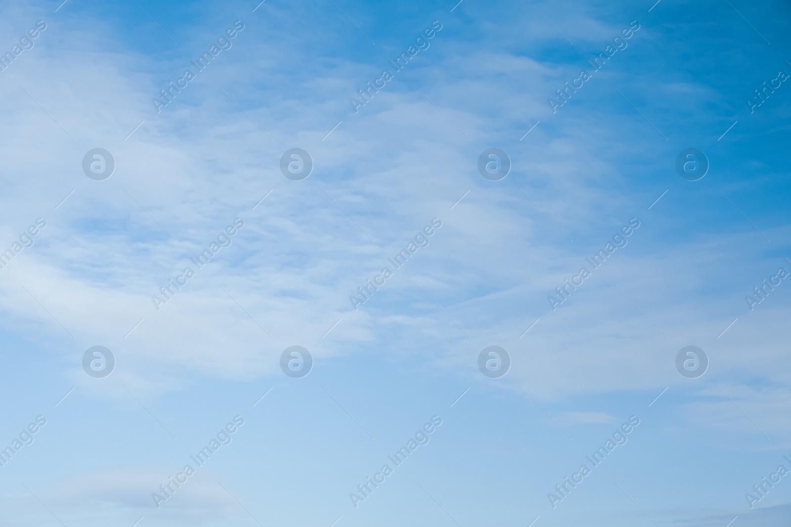 Photo of Beautiful blue sky with white clouds on sunny day