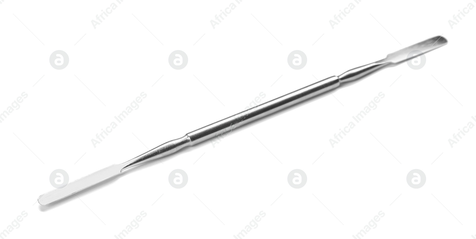 Photo of Dental instrument on white background. Medical tool