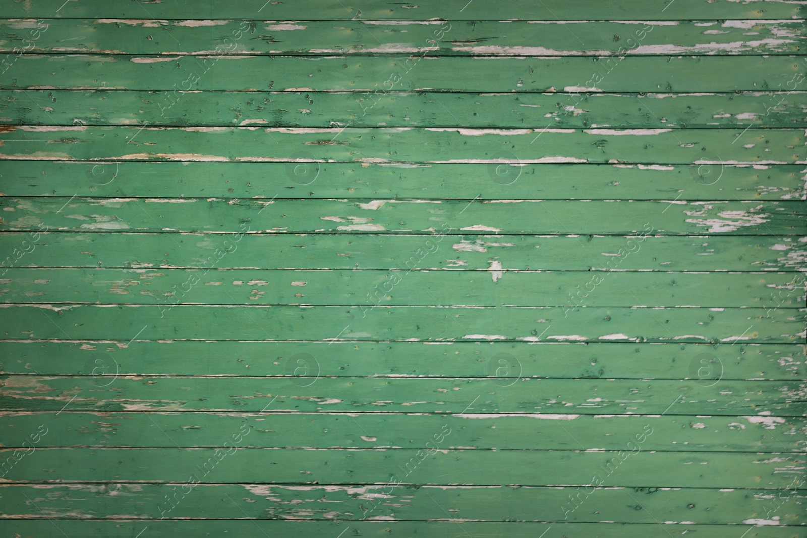 Photo of Texture of old green wall as background